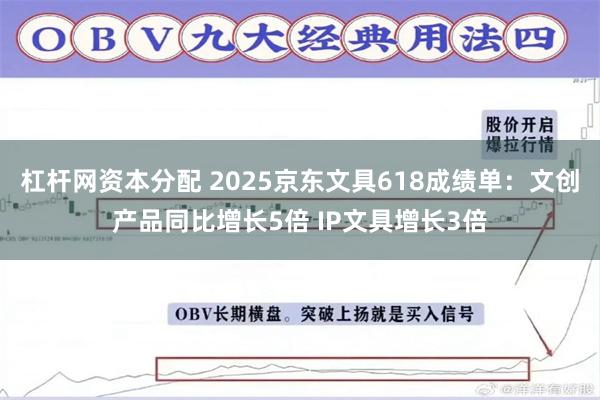 杠杆网资本分配 2025京东文具618成绩单：文创产品同比增长5倍 IP文具增长3倍